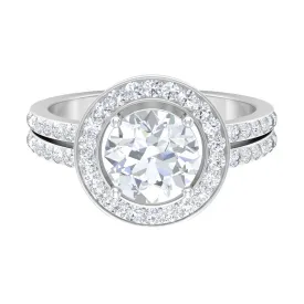 3.25 CT Classic Cubic Zirconia Engagement Ring