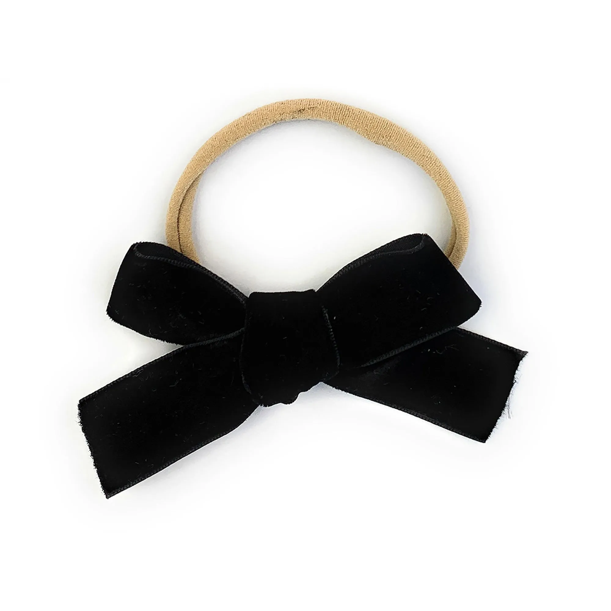 Baby Wisp - Headband - Velvet Bow - 0M 