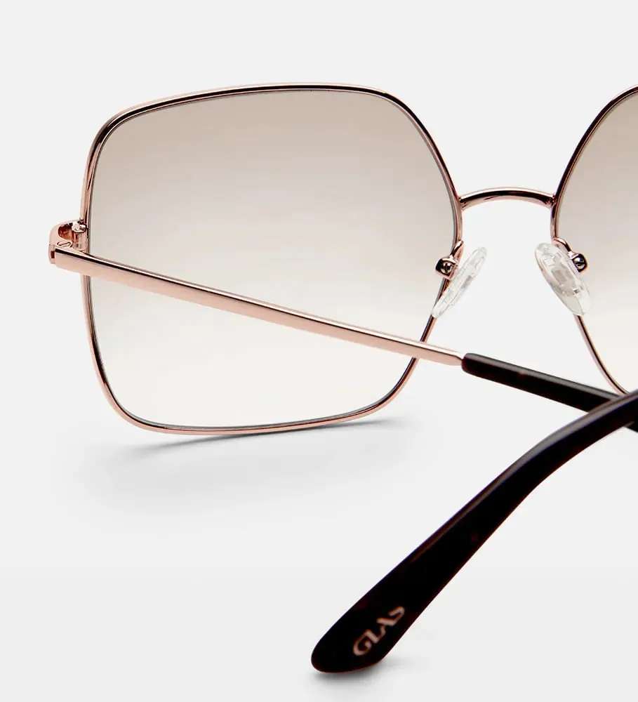 Billie Rose Gold Sunglass Readers