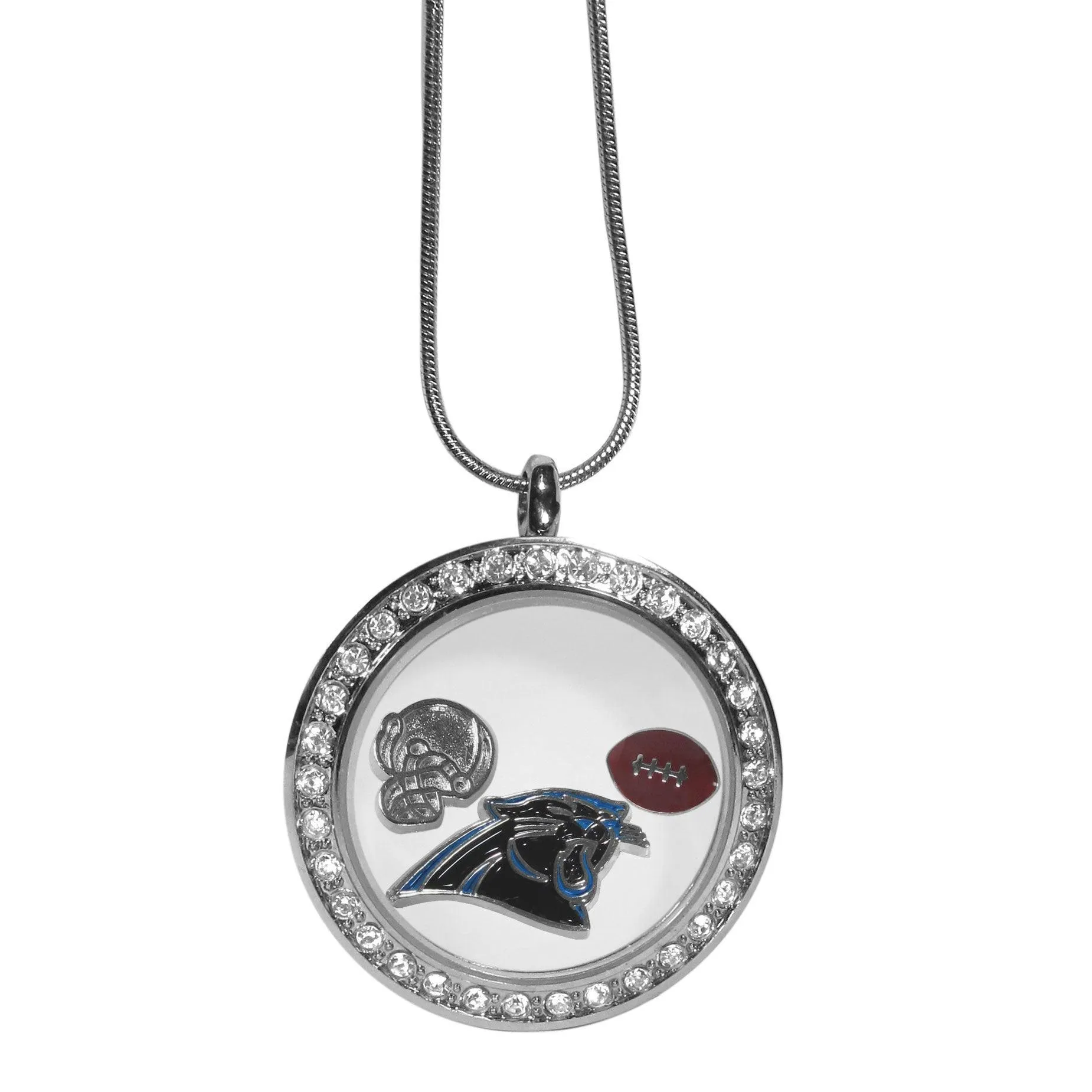 Carolina Panthers Locket Necklace