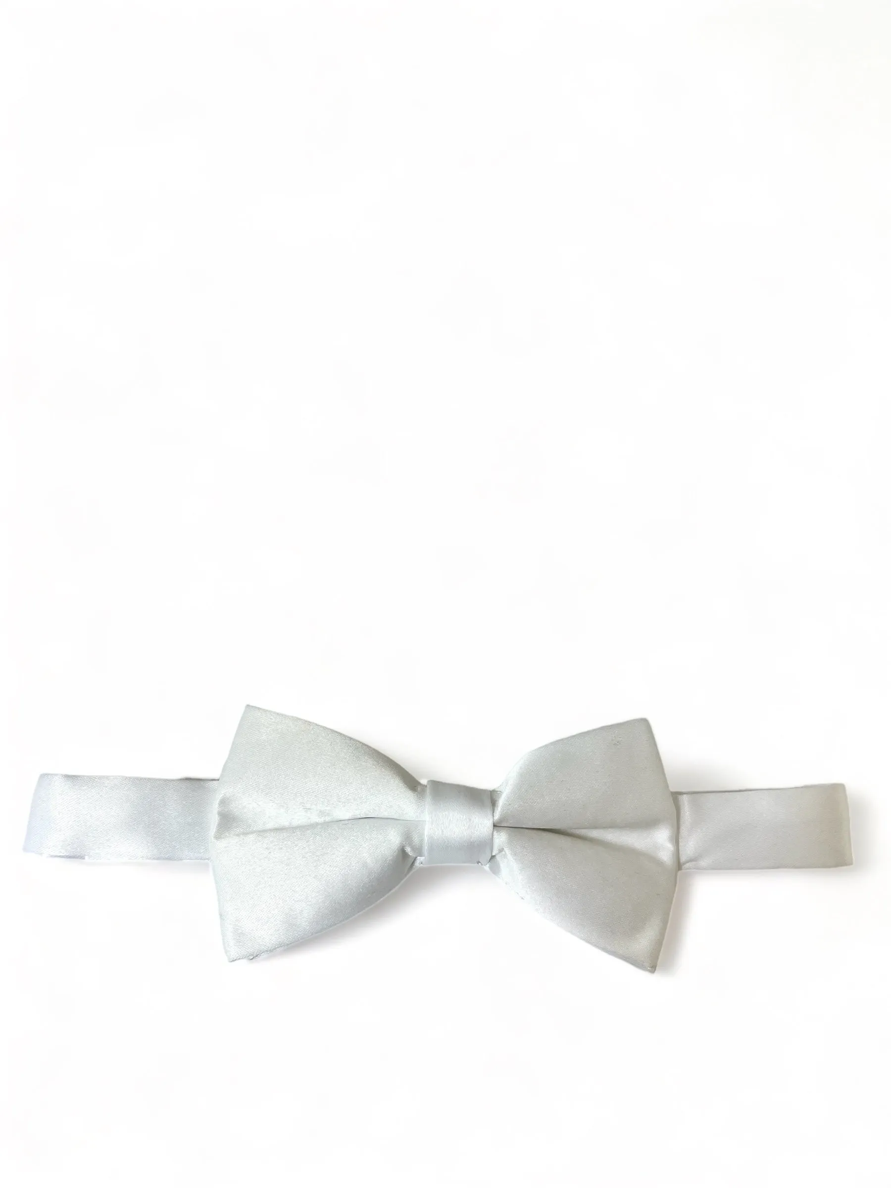 Classic Solid White Bow Tie