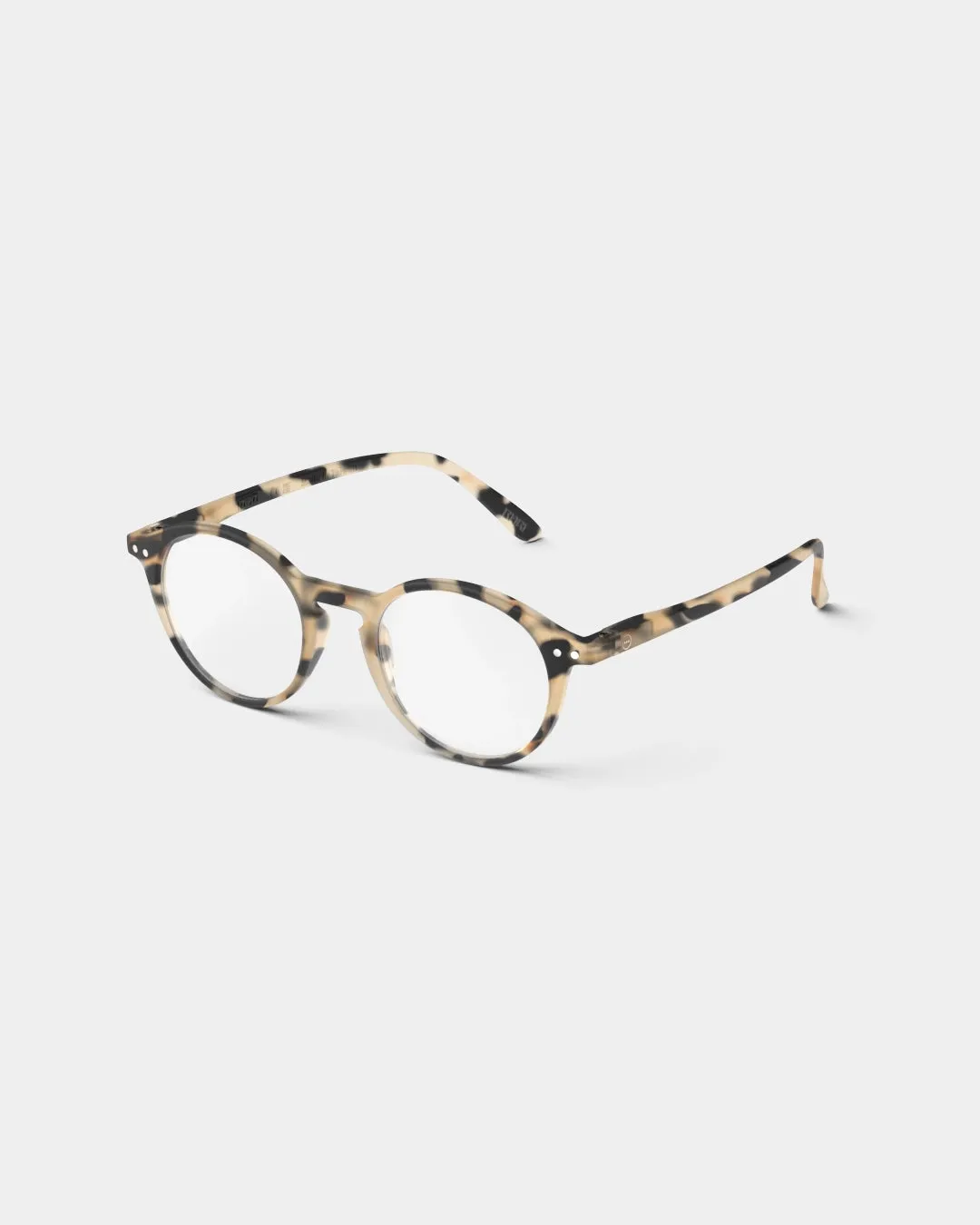 #D Reading Glasses - Light Tortoise