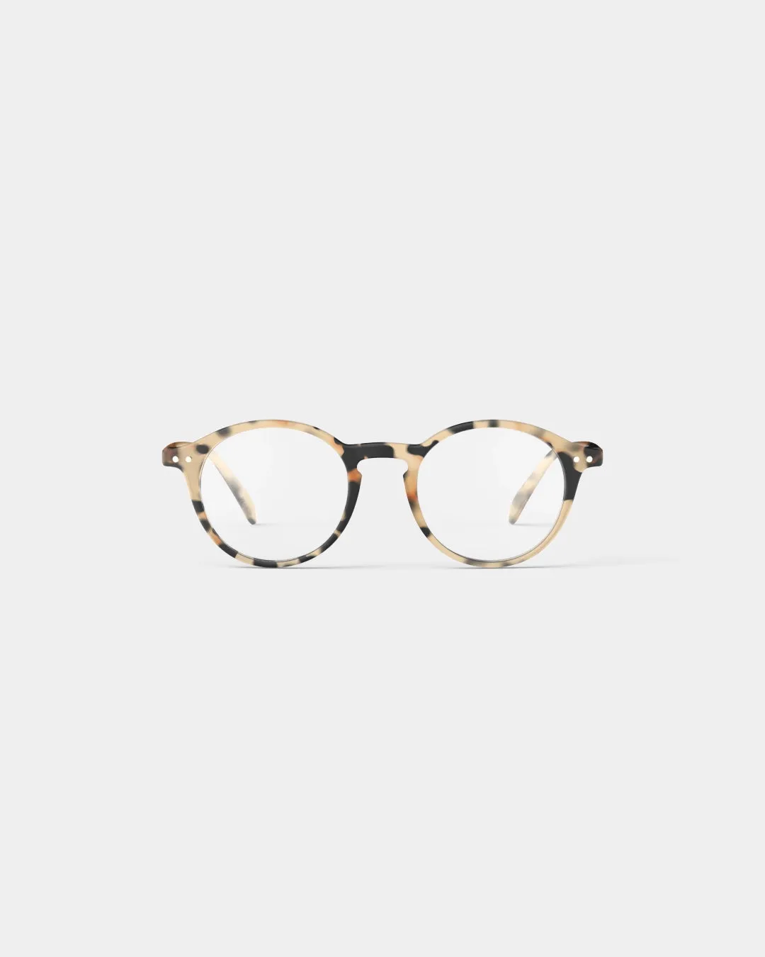 #D Reading Glasses - Light Tortoise