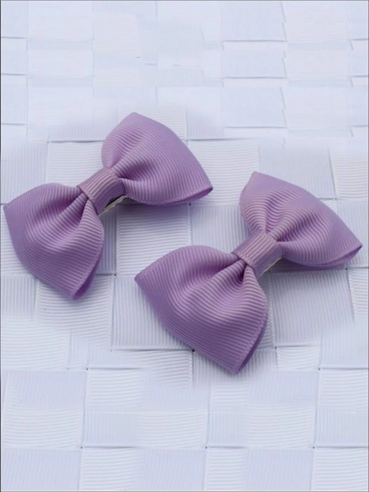 Girls Mini Bow Tie Hair Clips ( Multiple Color Options)