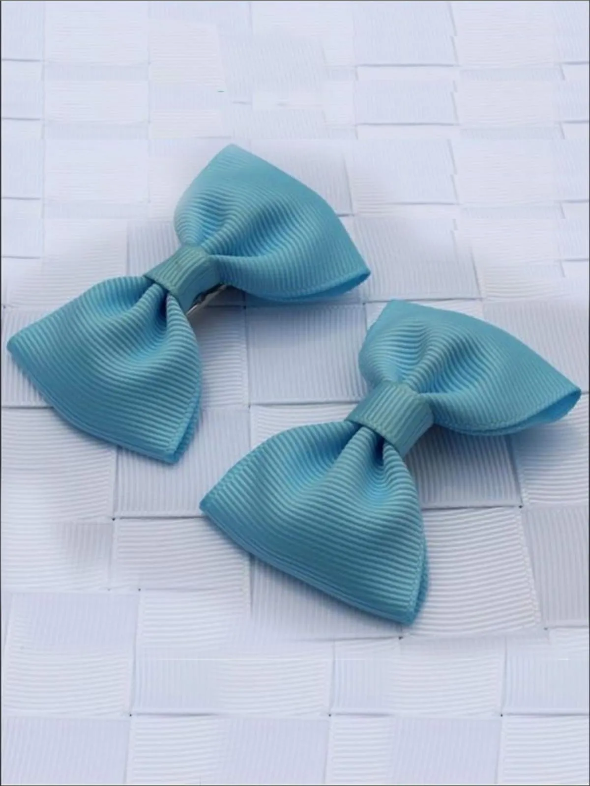 Girls Mini Bow Tie Hair Clips ( Multiple Color Options)