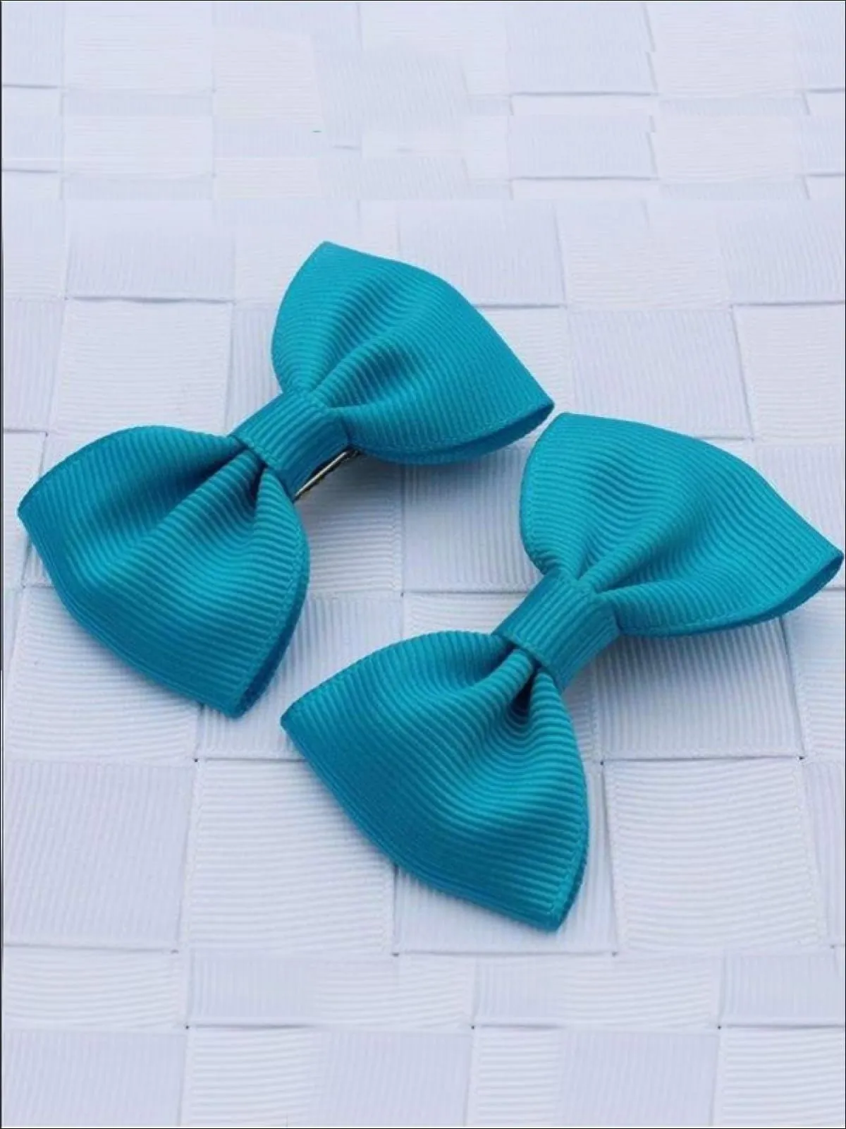 Girls Mini Bow Tie Hair Clips ( Multiple Color Options)