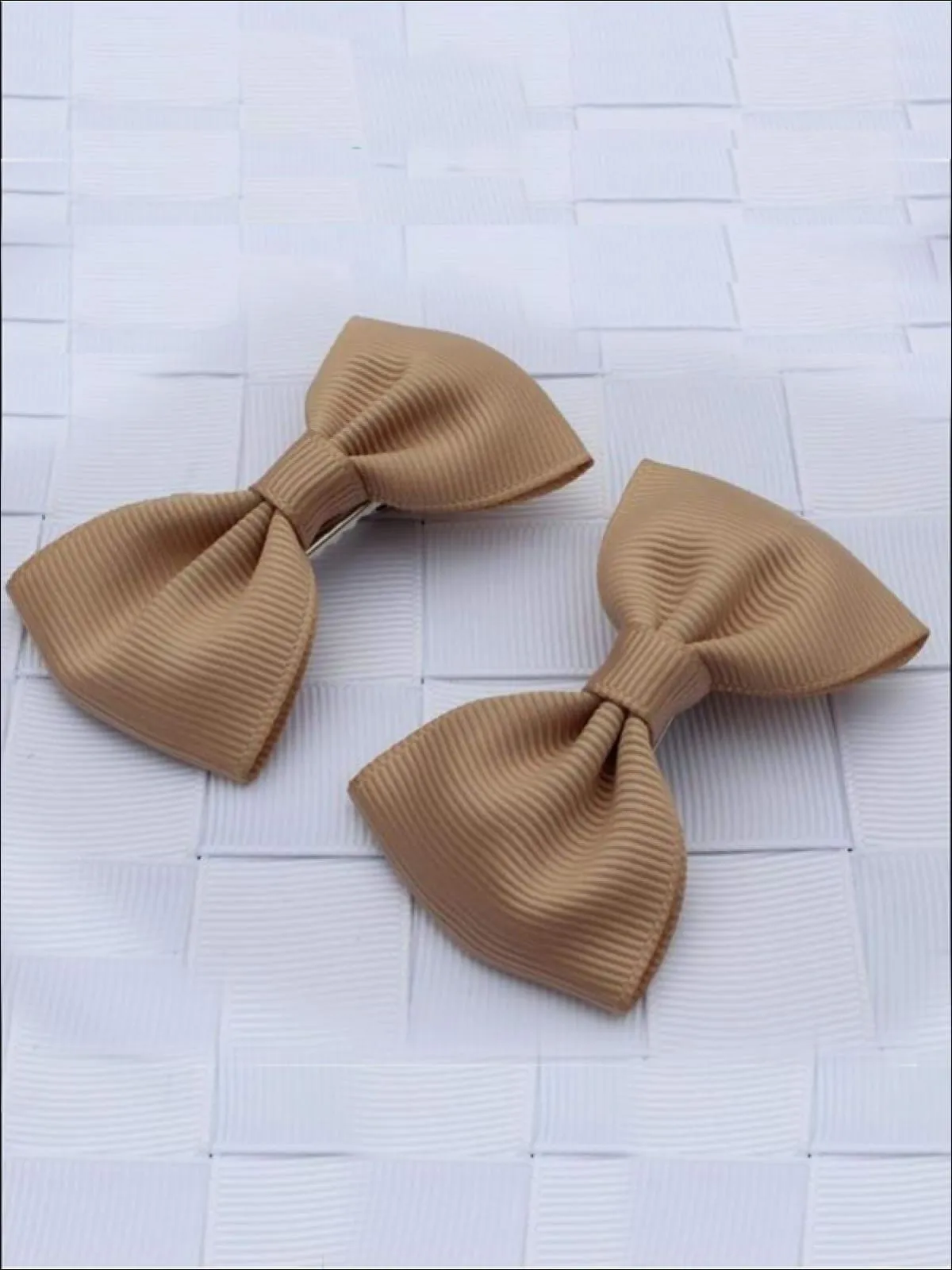 Girls Mini Bow Tie Hair Clips ( Multiple Color Options)