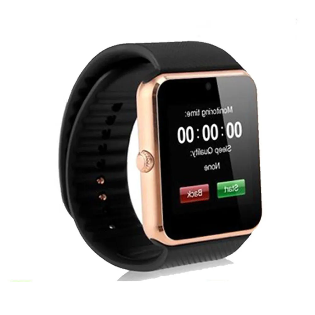 GT08 Touch Screen Bluetooth Smart Wrist Watch Phone Mate For Android IOS iPhone