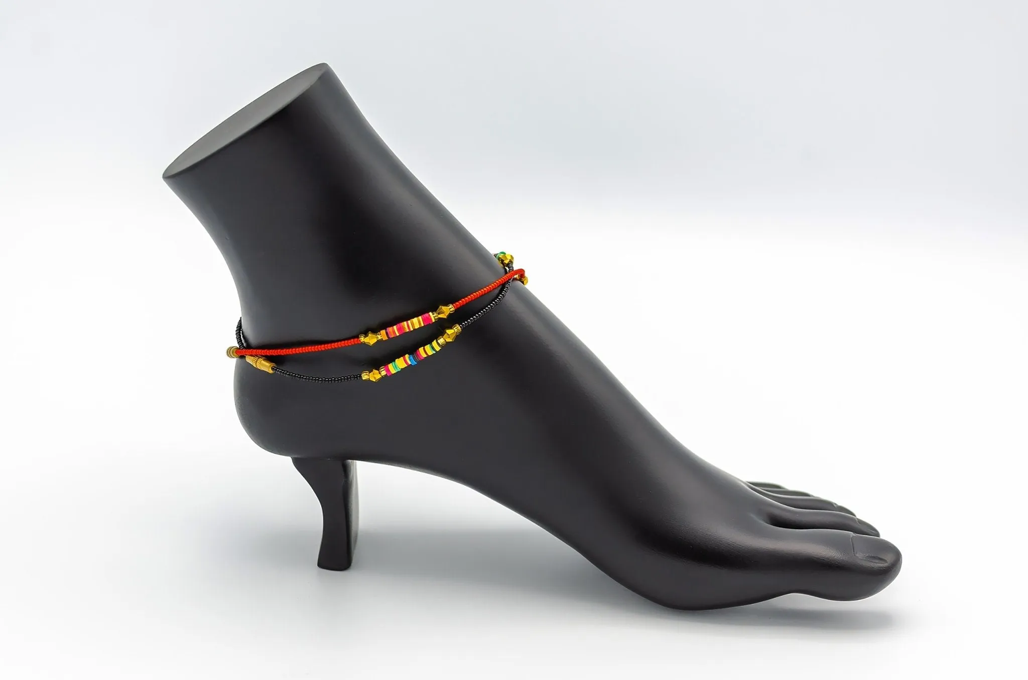 Handcrafted African Beaded Anklet