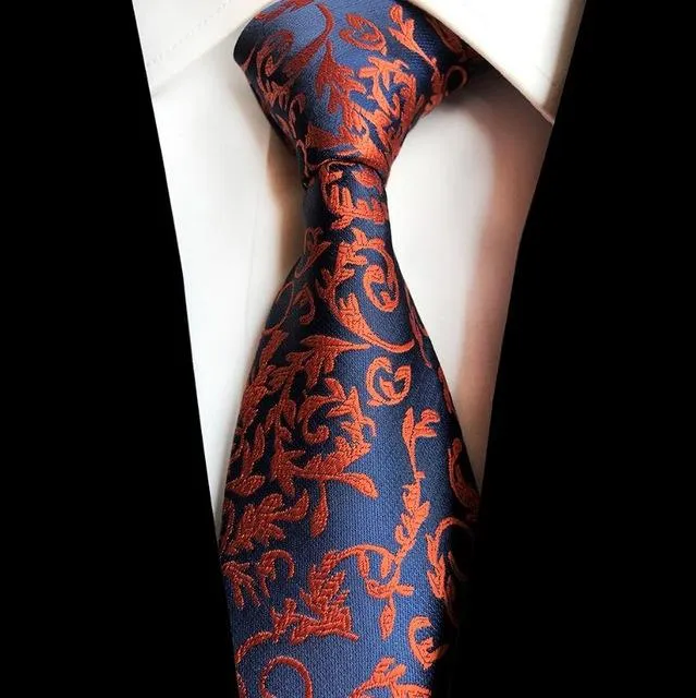 Luxury Paisley Woven Silk Ties - 8 Designs