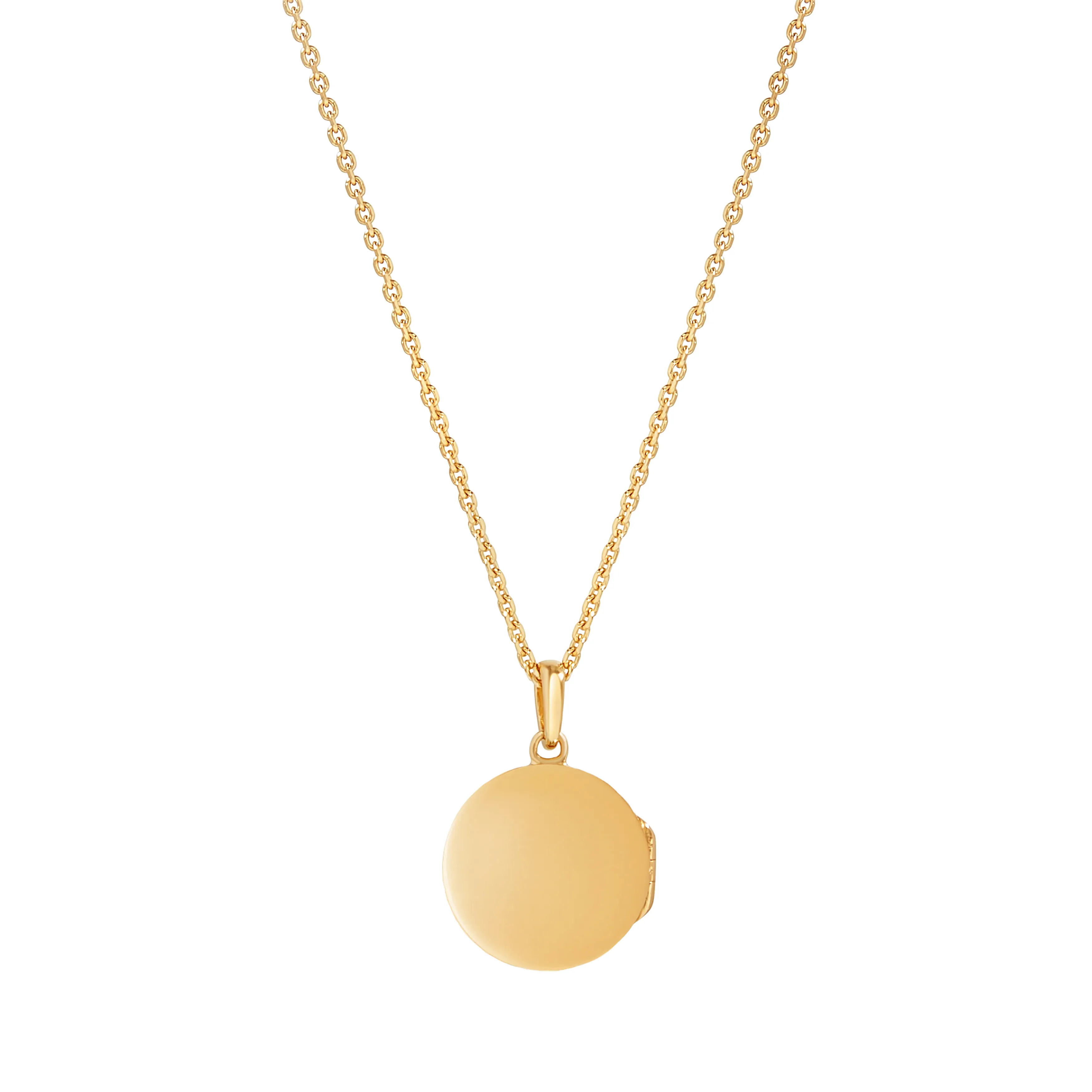 Radiant Pearl Locket Pendant - Gold