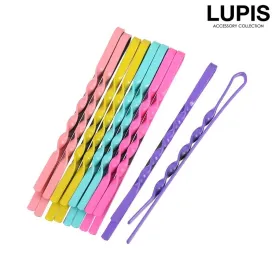 Simple twist color hairpin set