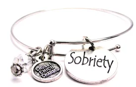 Sobriety Bangle Bracelet