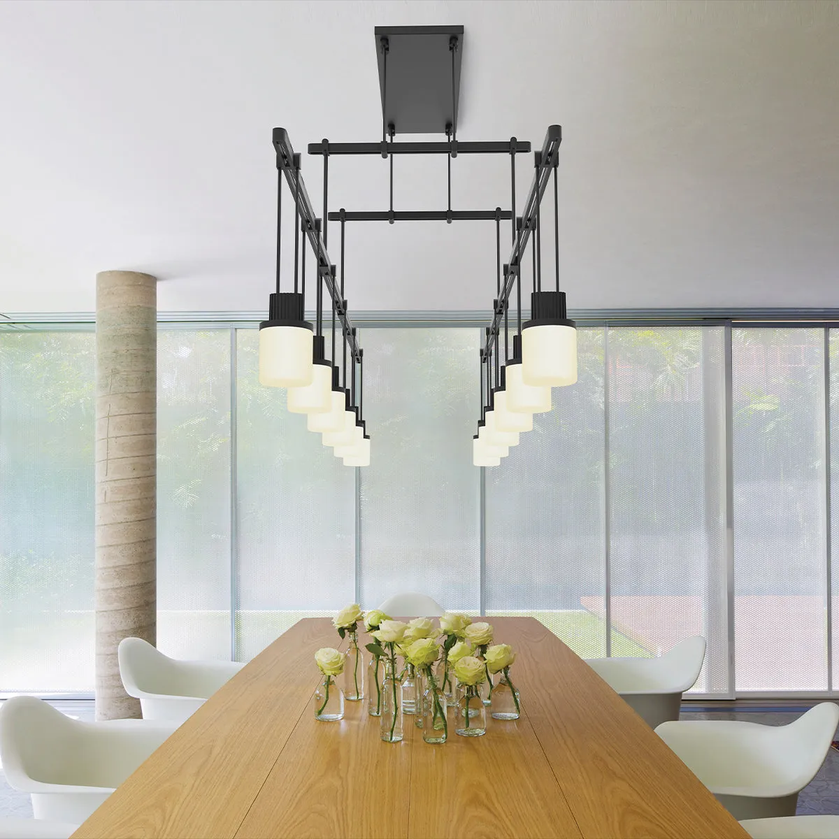 Suspenders Tandem Multi Light Pendant Light