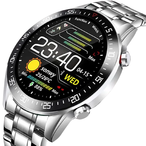 Unisex LED Full Touch Screen Waterproof Fitness Watches