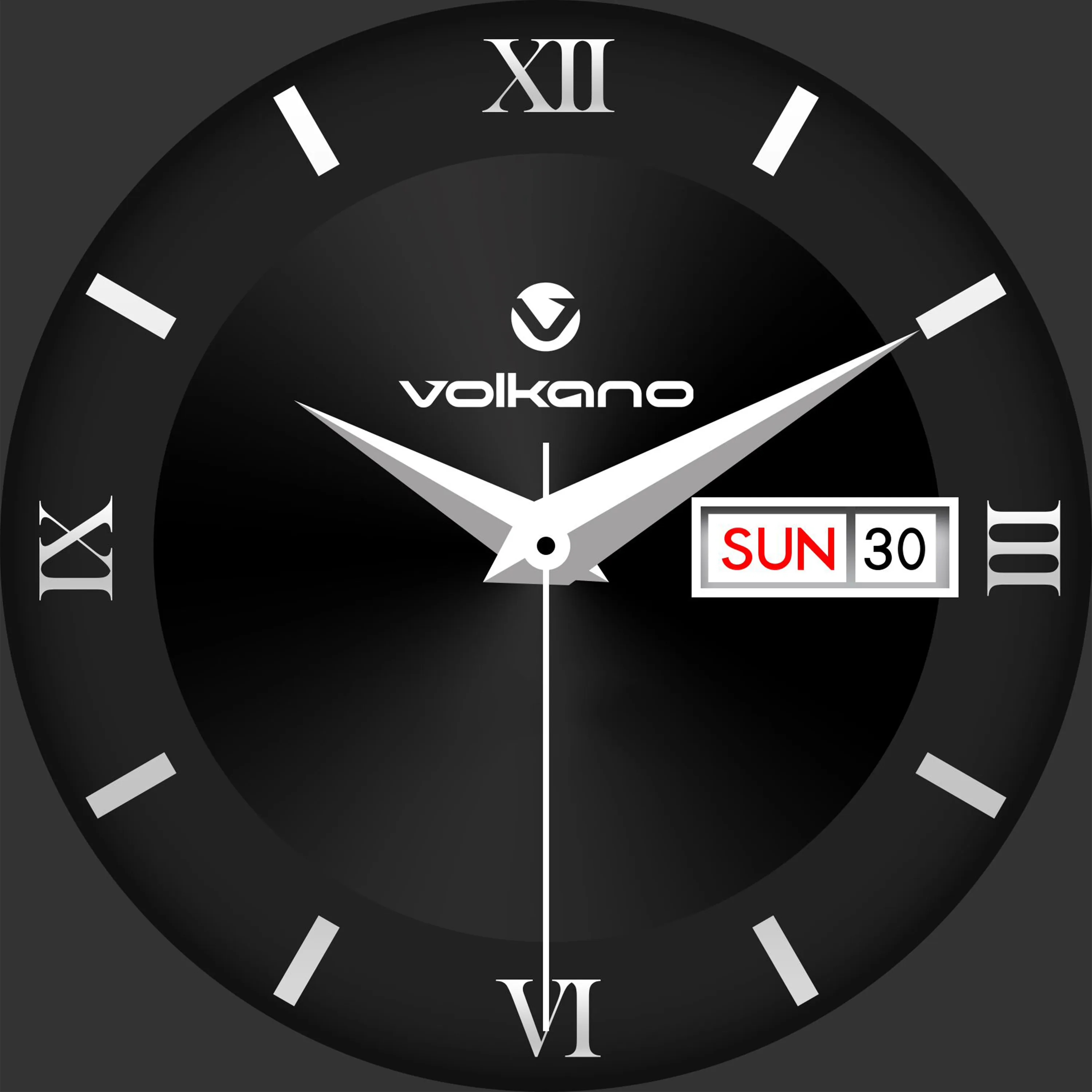 Volkano Fit Forte Series Smart Watch with Leather Strap